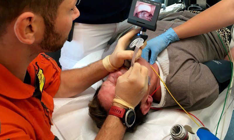 Intubation mit Video Intubation mit Video